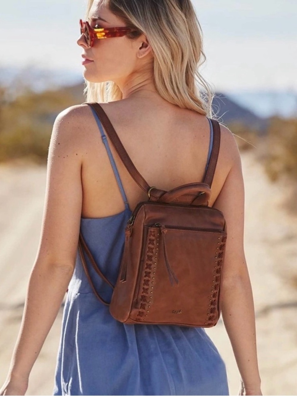 The Sak Loyola Mini Backpack Teak